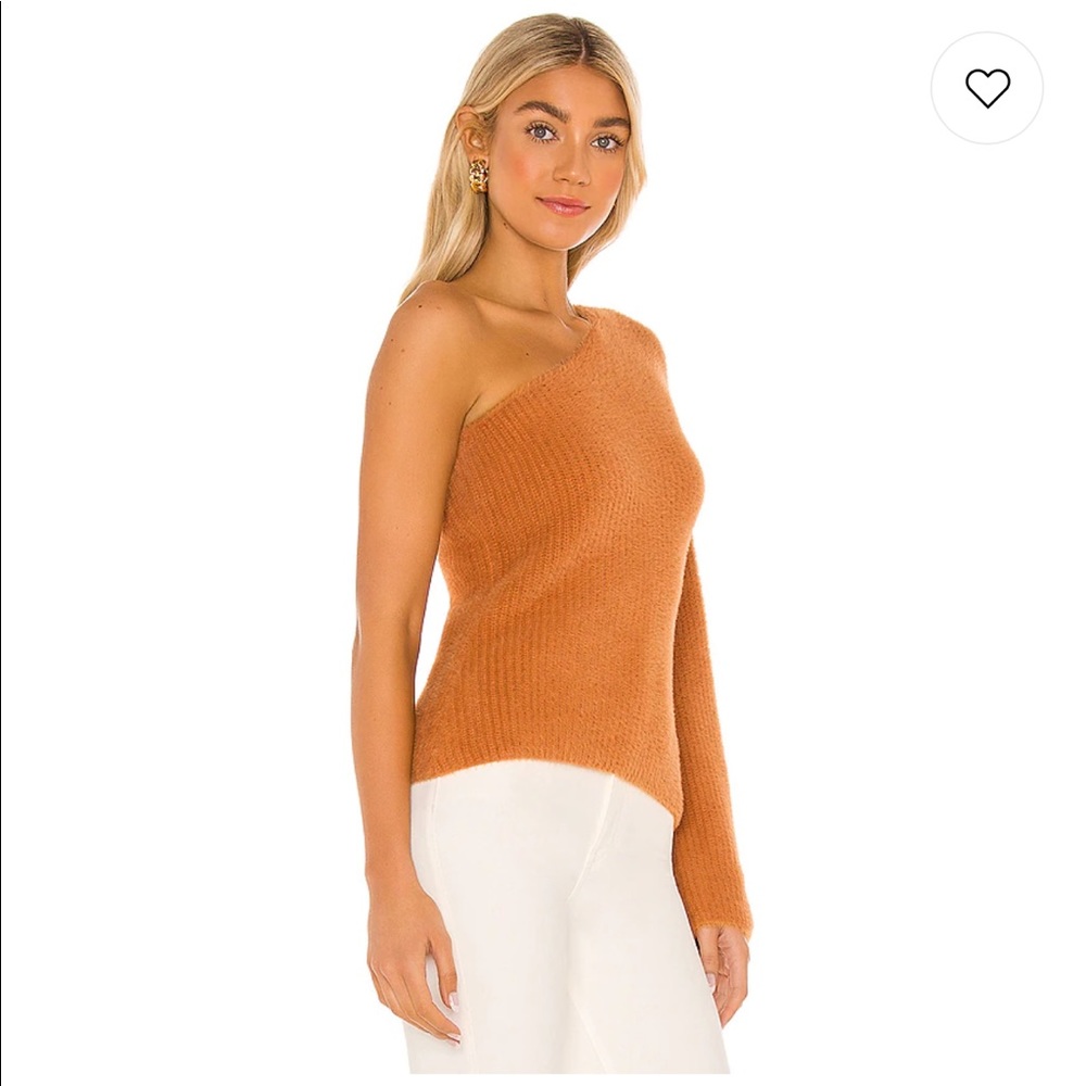 NWOT MAJORELLE One Shoulder Sweater - Picture 2 of 4